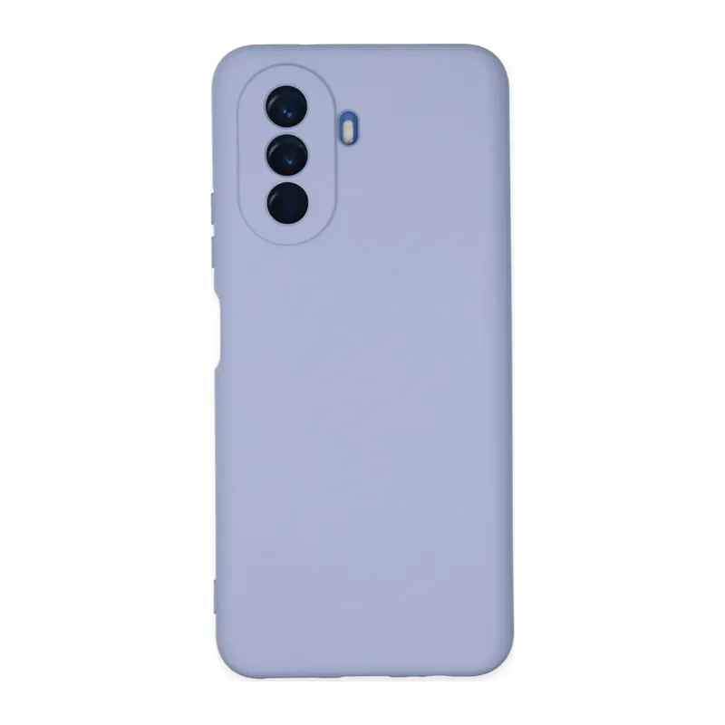 Huawei Nova Y70 Kılıf Nano içi Kadife Silikon - Lila