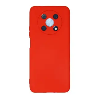 Huawei Nova Y90 Kılıf Nano içi Kadife Silikon - Kırmızı