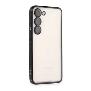Samsung Galaxy S23 Plus Kılıf Razer Lensli Silikon - Siyah
