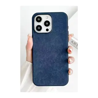 Apple iPhone 15 Pro Kılıf Karen Magsafe Kapak - Lacivert