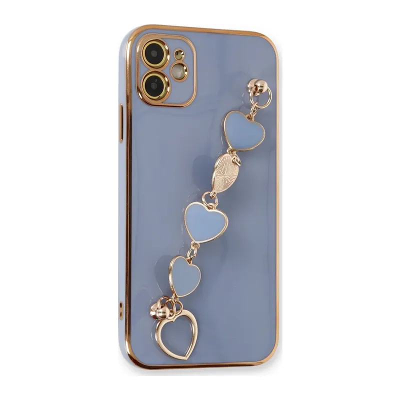 Apple iPhone 12 Kılıf Esila Silikon - Gri