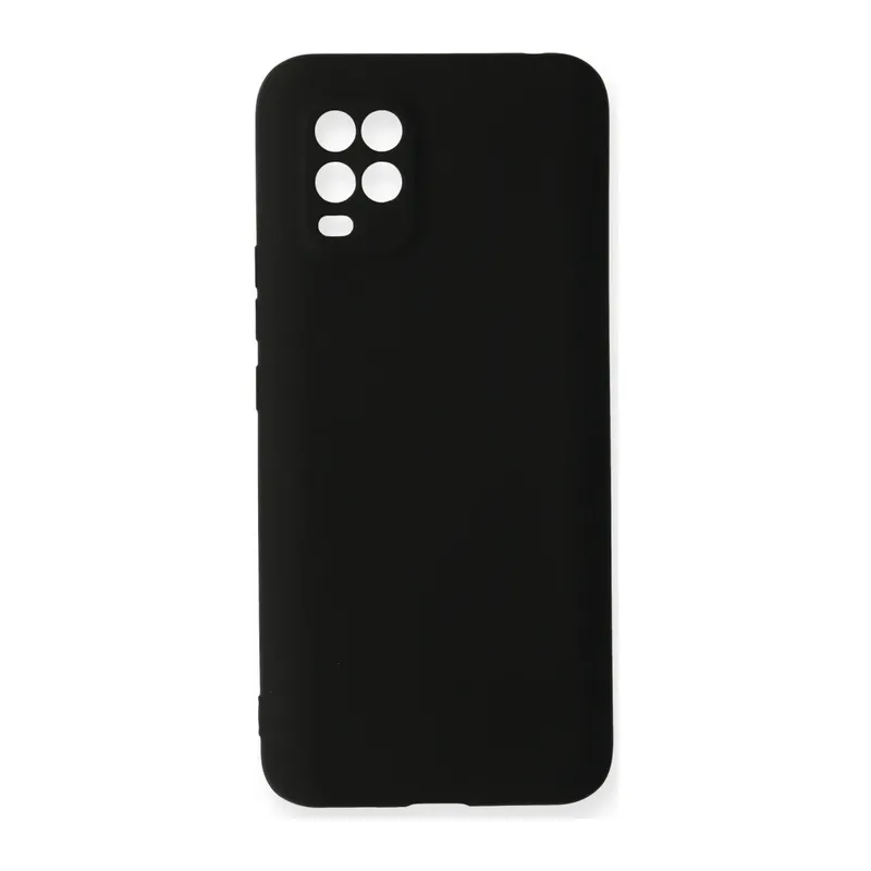 Xiaomi Mi 10 Lite Kılıf First Silikon - Siyah