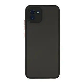 Samsung Galaxy A03 Kılıf Montreal Silikon Kapak - Siyah