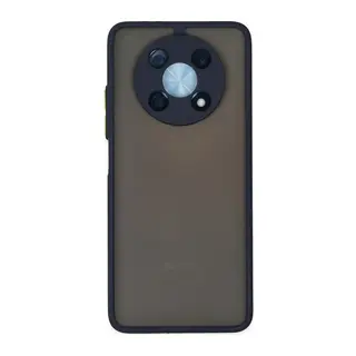 Huawei Nova Y90 Kılıf Montreal Silikon Kapak - Lacivert