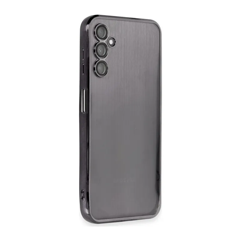 Samsung Galaxy A14 4G Kılıf Razer Lensli Silikon - Siyah
