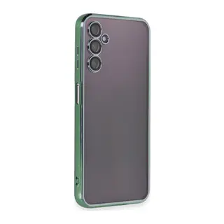 Samsung Galaxy A14 4G Kılıf Razer Lensli Silikon - Yeşil