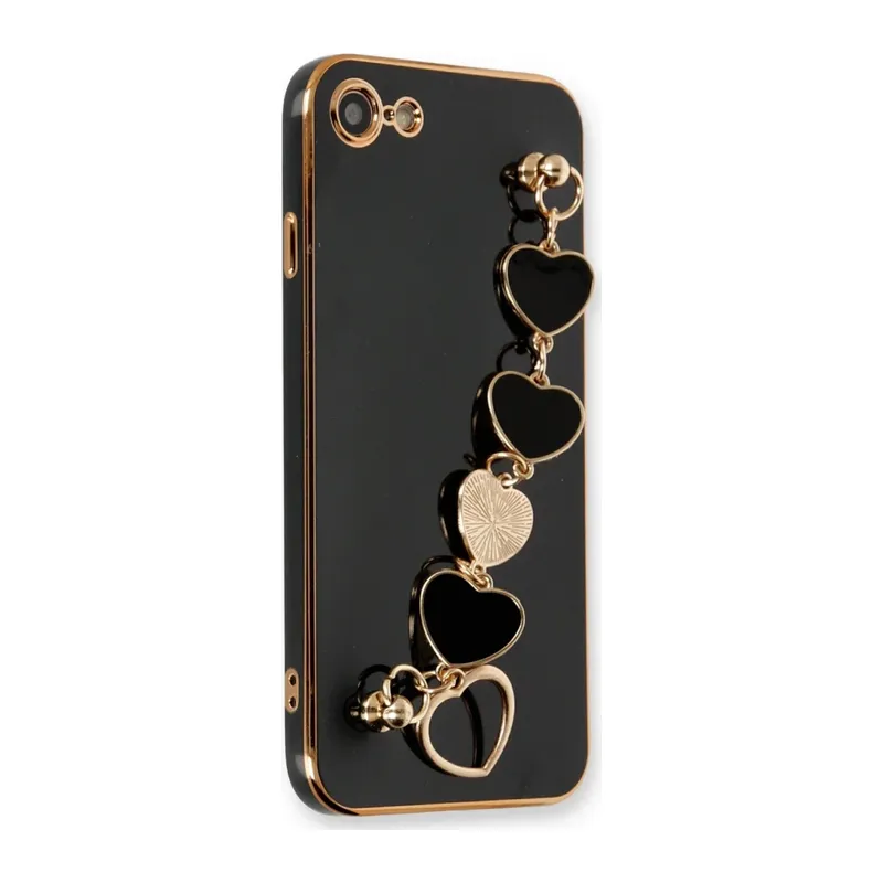 Apple iPhone 7 Kılıf Esila Silikon - Siyah