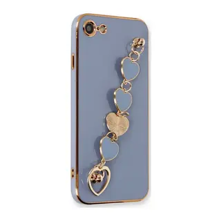 Apple iPhone 7 Kılıf Esila Silikon - Gri