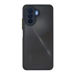 Huawei Nova Y70 Kılıf Montreal Silikon Kapak - Lacivert