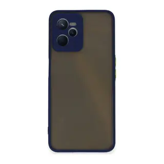 Realme C35 Kılıf Montreal Silikon Kapak - Lacivert