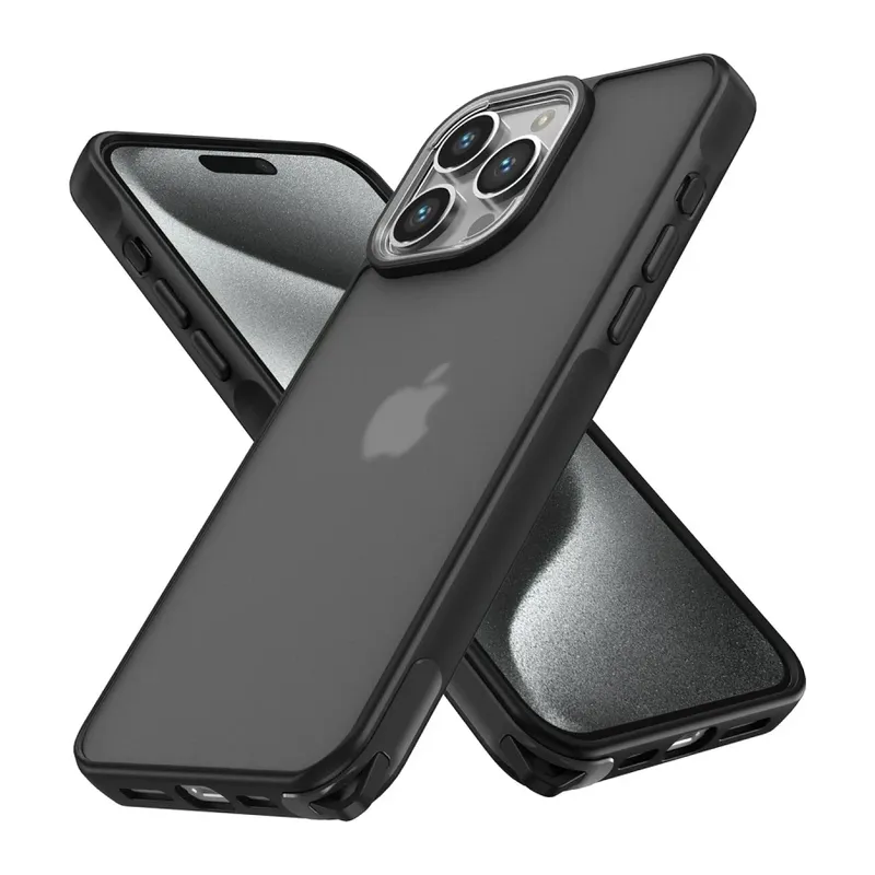 Apple iPhone 14 Pro Kılıf Elegant Kapak - Siyah