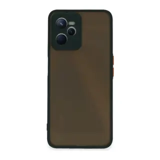 Realme C35 Kılıf Montreal Silikon Kapak - Yeşil