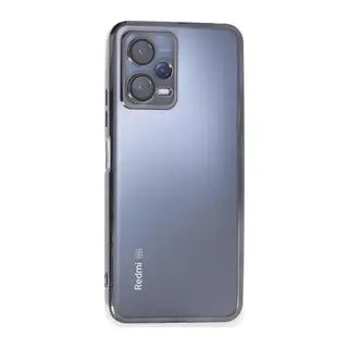Xiaomi Redmi Note 12 Pro 5G Kılıf Razer Lensli Silikon - Siyah