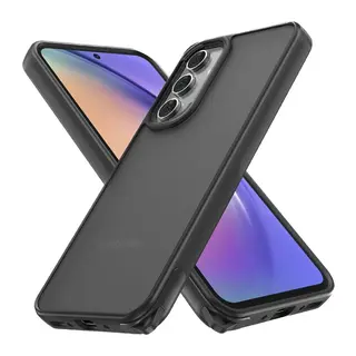 Samsung Galaxy A04S Kılıf Elegant Kapak - Siyah