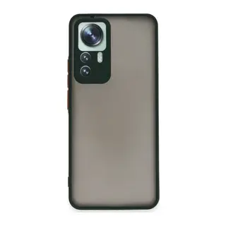 Xiaomi Mi 12T Pro Kılıf Montreal Silikon Kapak - Yeşil
