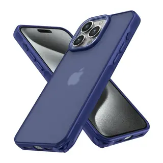 Apple iPhone 15 Pro Kılıf Elegant Kapak - Lacivert