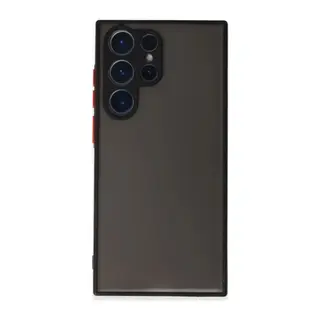 Samsung Galaxy S23 Ultra Kılıf Montreal Silikon Kapak - Siyah
