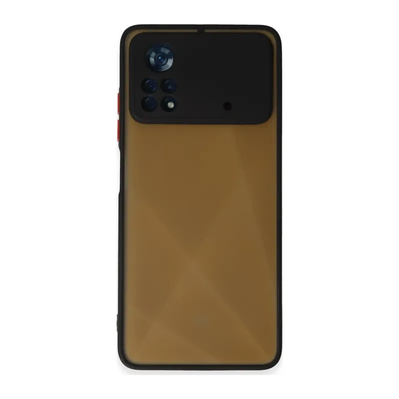 Xiaomi Poco X4 Pro 5G Kılıf Montreal Silikon Kapak - Siyah