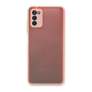 Samsung Galaxy A03S Kılıf Montreal Silikon Kapak - Pembe