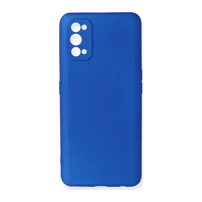 Realme 7 Pro Kılıf First Silikon - Mavi