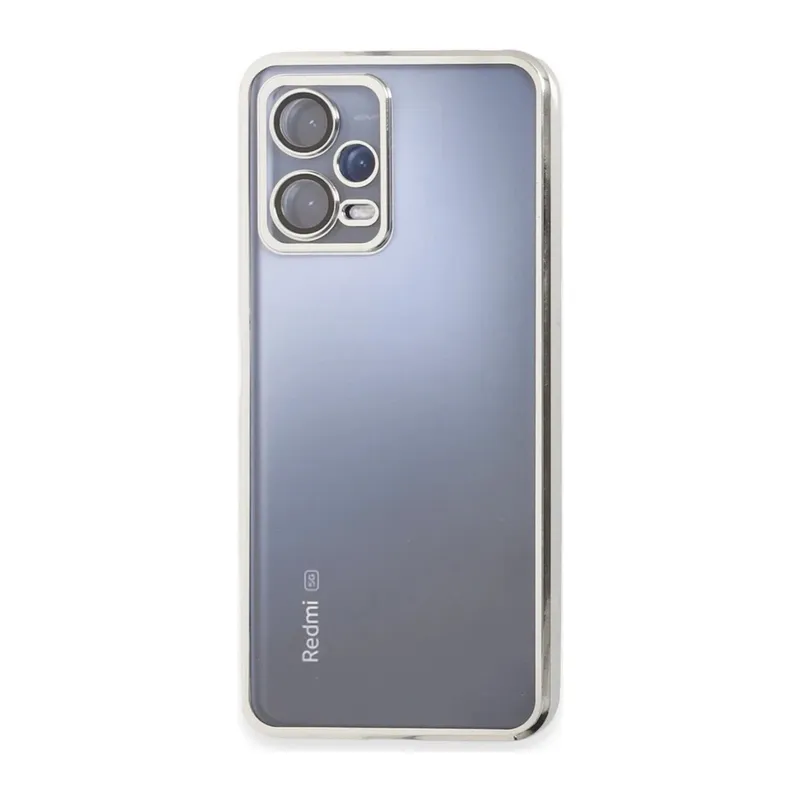 Xiaomi Redmi Note 12 5G Kılıf Razer Lensli Silikon - Gold