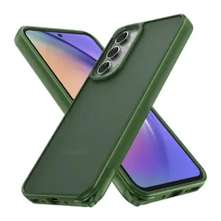 Samsung Galaxy A05S Kılıf Elegant Kapak - Yeşil