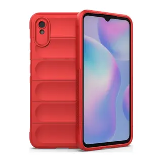 Xiaomi Redmi 9A Kılıf Optimum Silikon - Kırmızı