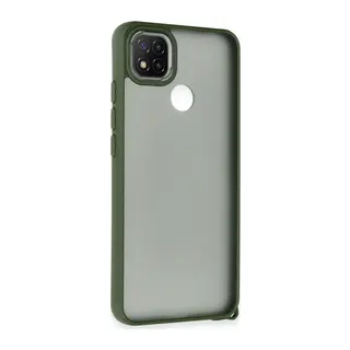 Xiaomi Redmi 9C Kılıf Elegant Kapak - Yeşil
