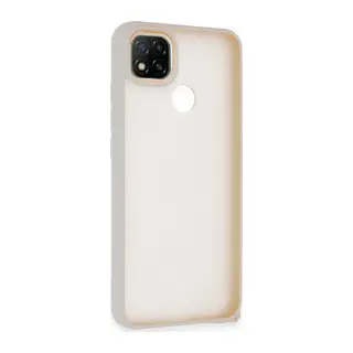 Xiaomi Redmi 9C Kılıf Elegant Kapak - Pudra