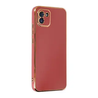 Samsung Galaxy A03 Kılıf Volet Silikon - Kırmızı