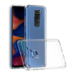 Xiaomi Redmi Note 9 Kılıf Lüx Şeffaf Silikon - Şeffaf