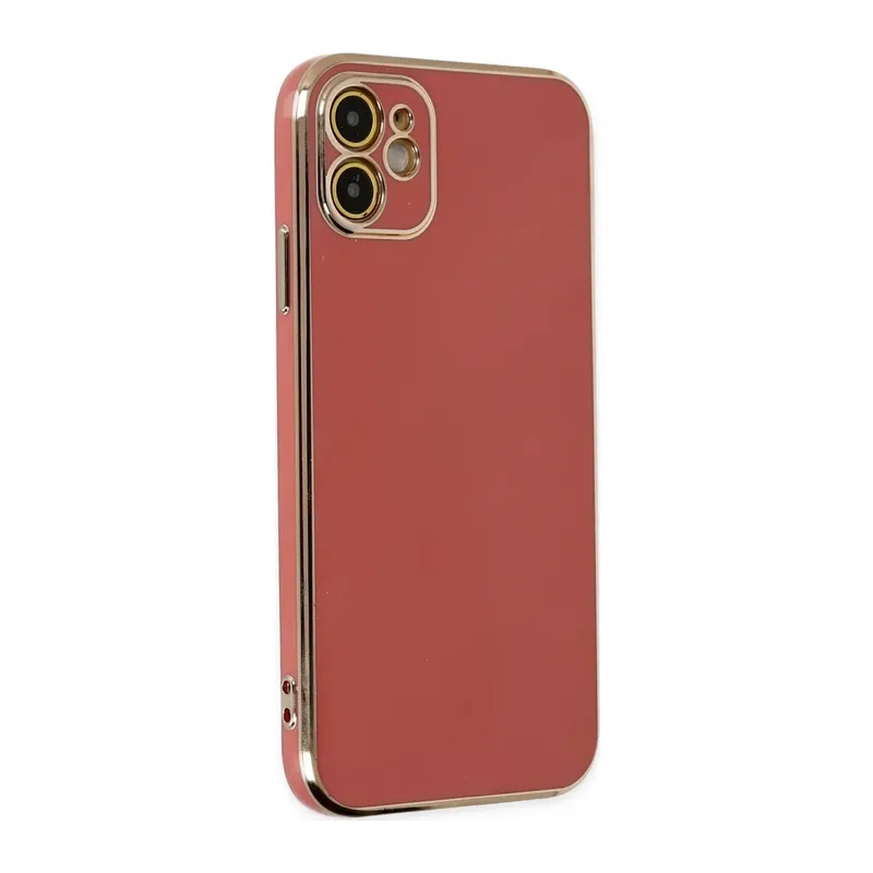 Apple iPhone 12 Kılıf Volet Silikon - Kırmızı