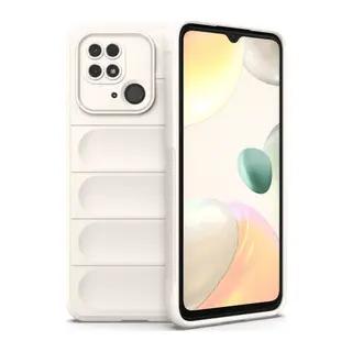 Xiaomi Redmi 10C Kılıf Optimum Silikon - Krem