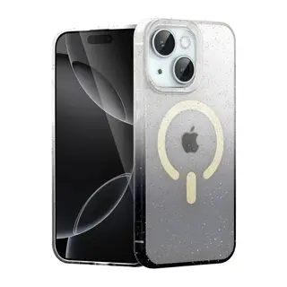 Apple iPhone 14 Pummel Shiny Magsafe Kapak - Siyah