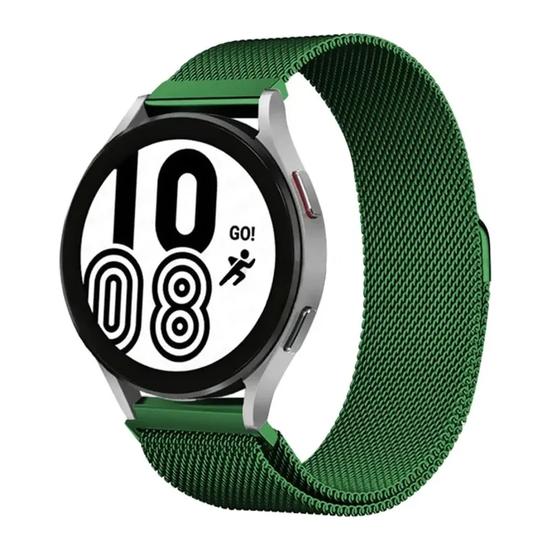 Watch 20mm Metal Mıknatıslı Kordon - Haki Yeşil