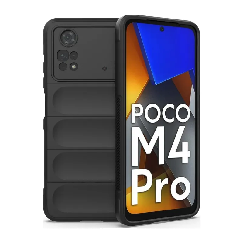 Xiaomi Poco M4 Pro 4G Kılıf Optimum Silikon - Siyah