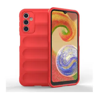 Samsung Galaxy A14 4G Kılıf Optimum Silikon - Kırmızı
