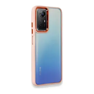 Xiaomi Redmi Note 12S Kılıf Dora Kapak - Pudra