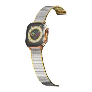 Apple Watch 38mm Made Metal Kordon - Gümüş-Gold