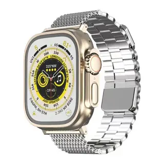 Apple Watch 38mm Ascend Metal Kordon - Gümüş