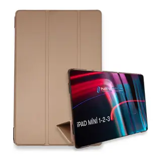 Apple iPad Mini 3 Kılıf Tablet Smart Kılıf - Rose Gold