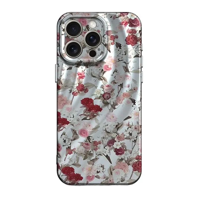 Apple iPhone 14 Pro Kılıf Crew Desenli Kapak - Çiçek