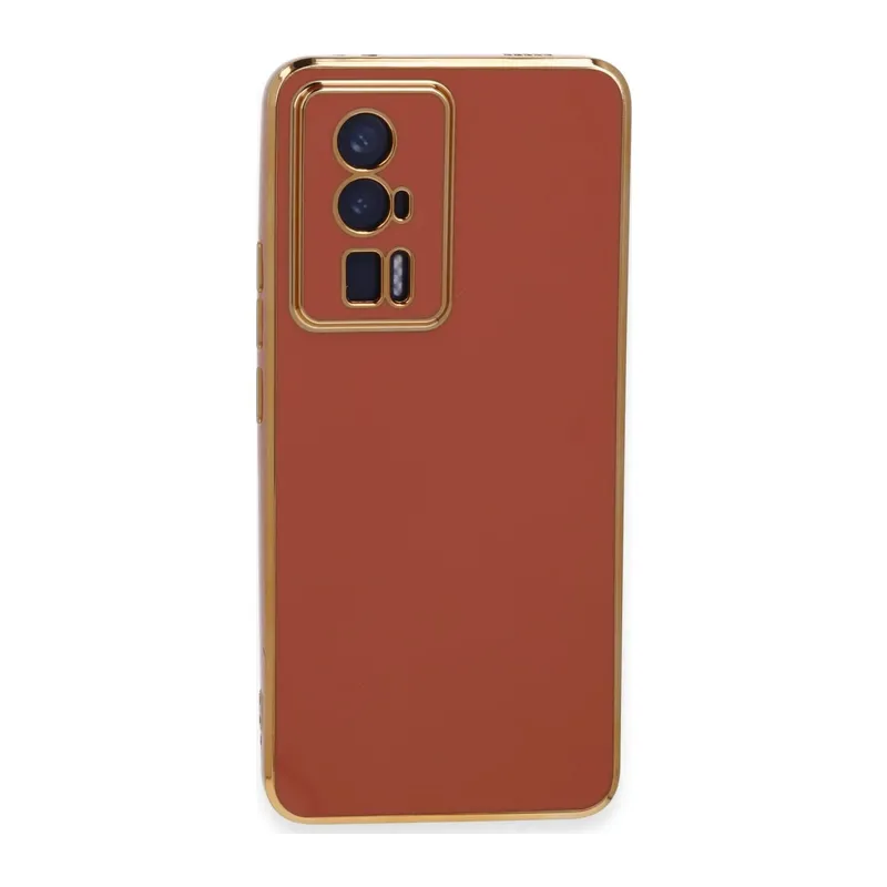 Xiaomi Poco F5 Pro Kılıf Volet Silikon - Kırmızı