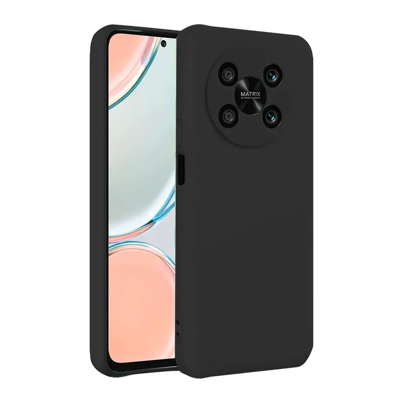 Huawei Nova Y90 Kılıf First Silikon - Siyah