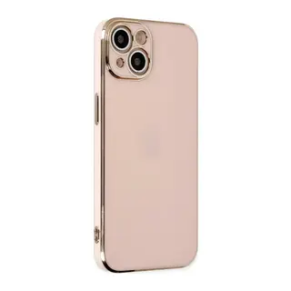 Apple iPhone 14 Kılıf Volet Silikon - Pembe