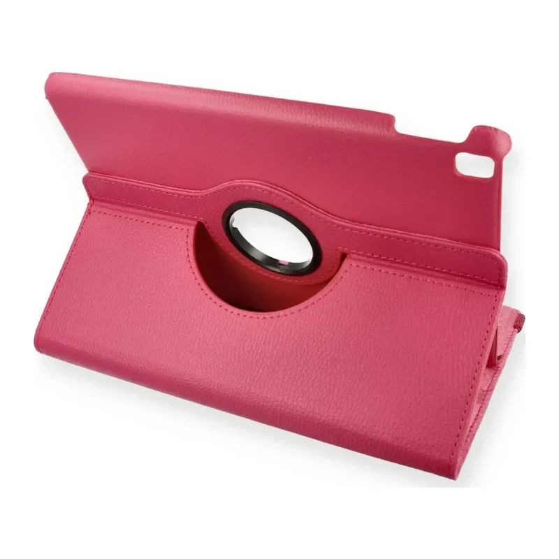 Apple iPad 10.2 (7.nesil) Kılıf 360 Tablet Deri Kılıf - Pembe