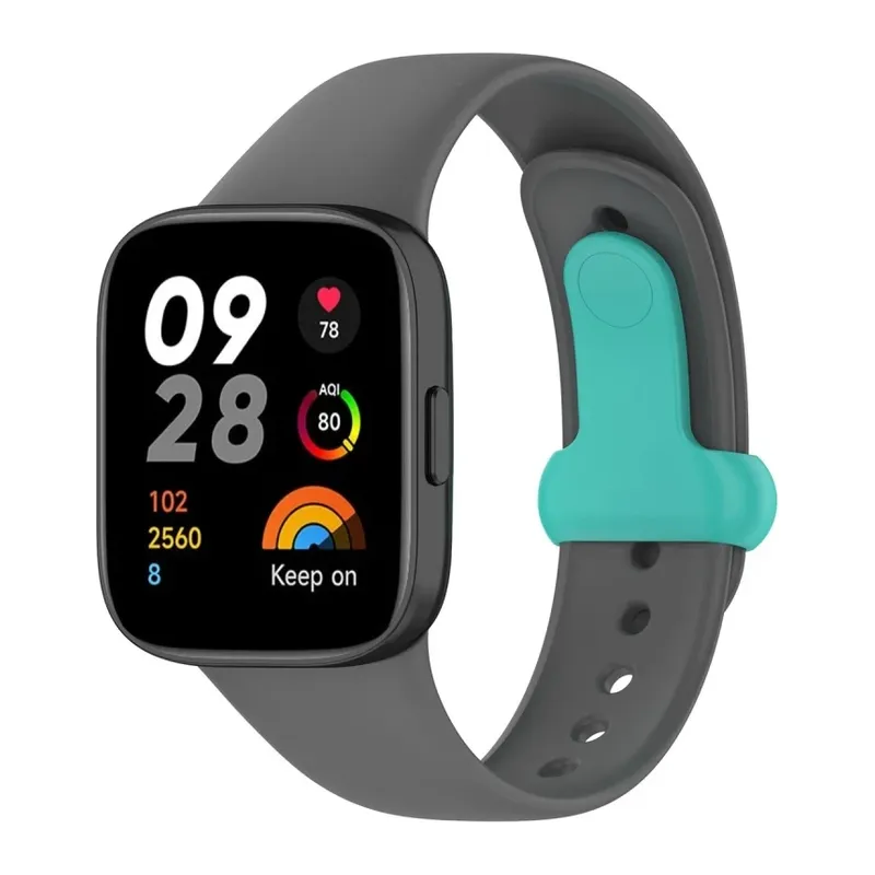 Xiaomi Redmi Watch 3 Origin Silikon Kordon - Füme