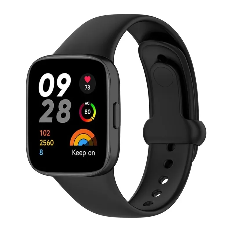 Xiaomi Redmi Watch 3 Origin Silikon Kordon - Siyah