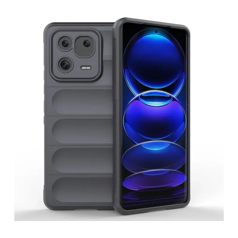 Xiaomi Mi 13 Pro Kılıf Optimum Silikon - Siyah