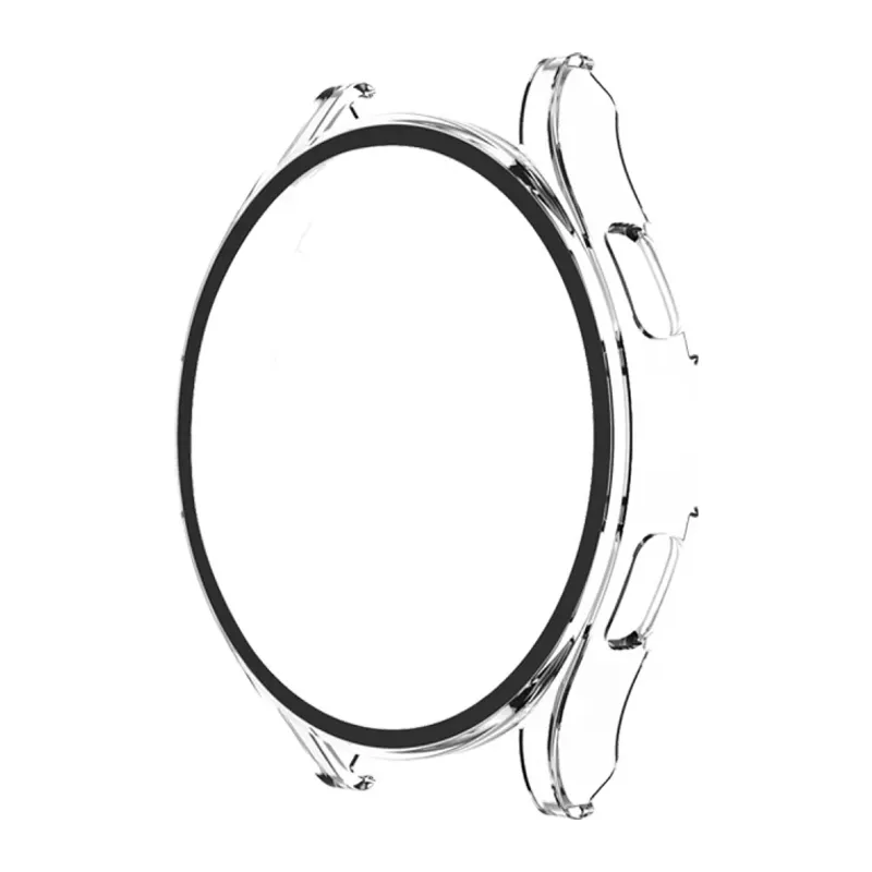 Watch 5 Pro 45mm Wall Camlı Kasa Ekran Koruyucu - Şeffaf